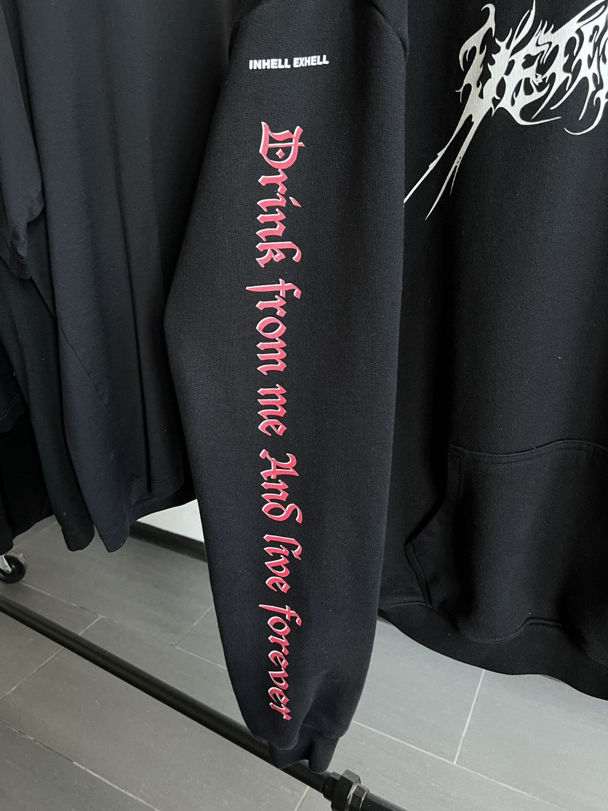 Vetements Vetements Total Fucking Darkness Pour Homme TFD Hoodie Size US M / EU 48-50 / 2 - 5 Thumbnail
