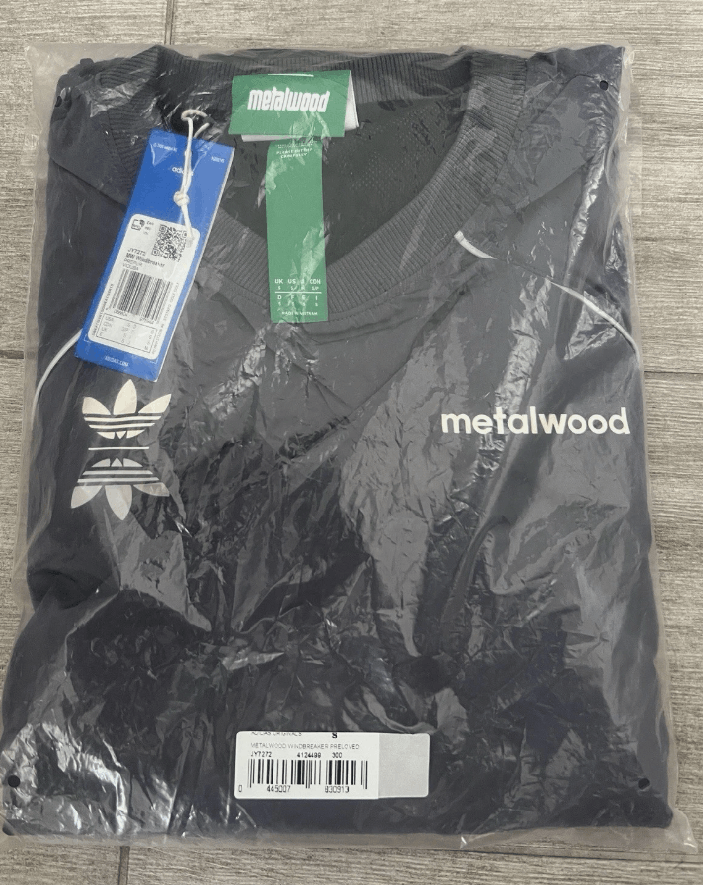 Adidas × Metalwood Studio Sz S Metalwood Adidas Crewneck Sweatshirt Purple Windbreaker Size US S / EU 44-46 / 1 - 1 Thumbnail