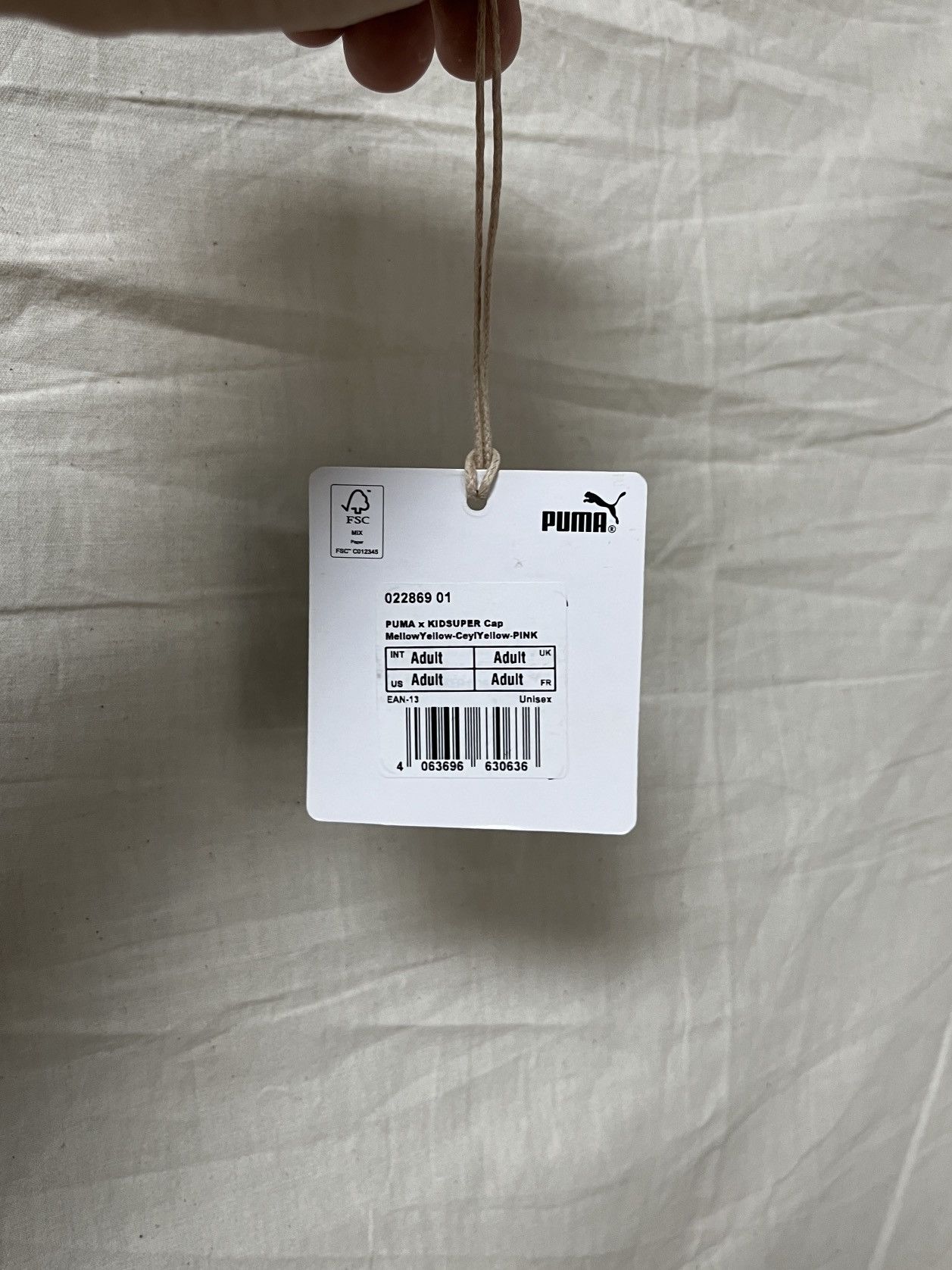 KidSuper × Puma Rare Puma Kidsuper Studio Multicolor Suedette Adjustable Hat Size ONE SIZE - 11 Thumbnail