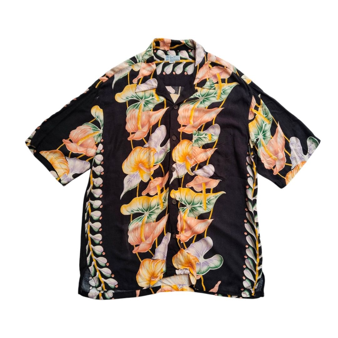 Toyo Enterprises Vintage the Bulc mountain Aloha Hawaiian shirt Size US M / EU 48-50 / 2 - 1 Thumbnail