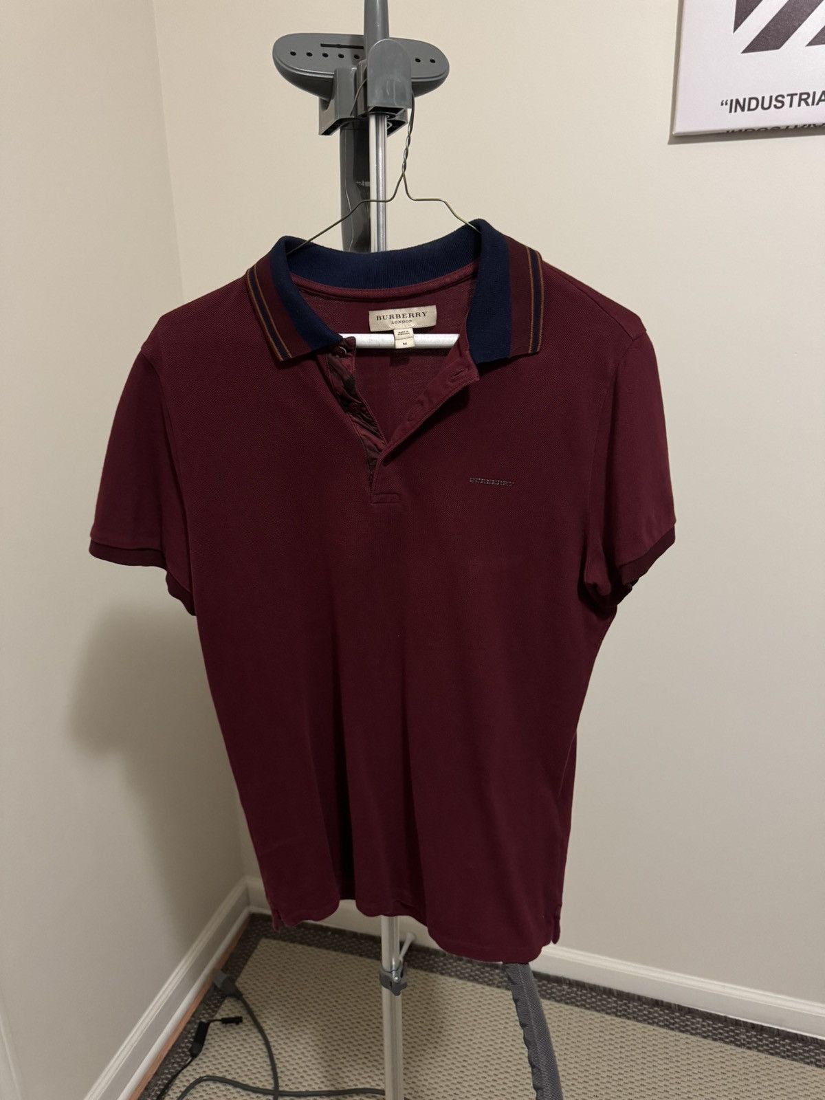 Burberry Burberry Polo Size US M / EU 48-50 / 2 - 1 Thumbnail