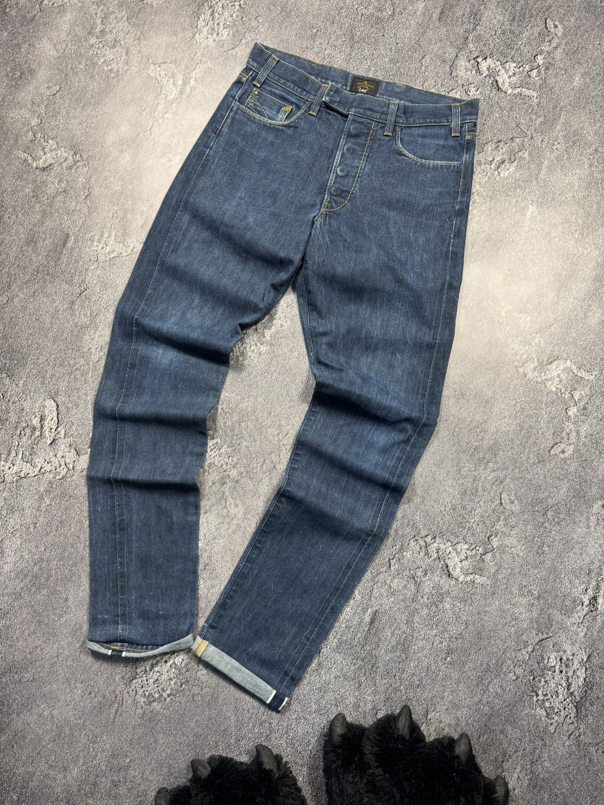 Lee × Vivienne Westwood Vivienne Westwood x Lee "Mayfair" Jeans — Rare Collaboration Size US 30 / EU 46 - 1 Thumbnail