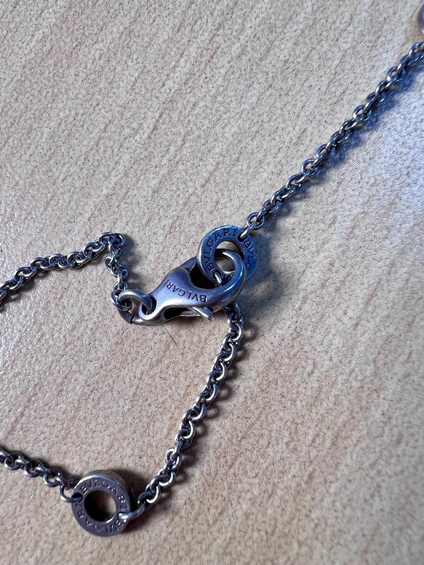 Bvlgari BVLGARI STC Charity Black 925 Silver-Ceramic Unisex Necklace Size ONE SIZE - 5 Thumbnail