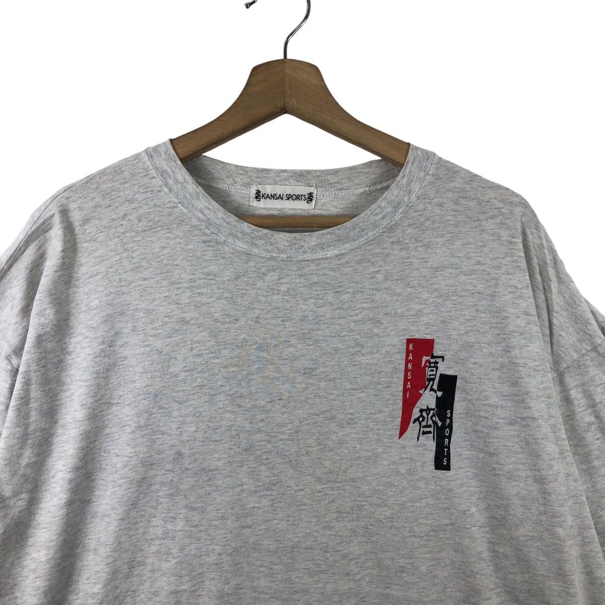 Kansai Yamamoto Vintage 90s KANSAI YAMAMOTO Tee Shirt Kansai Sports Size US L / EU 52-54 / 3 - 2 Thumbnail