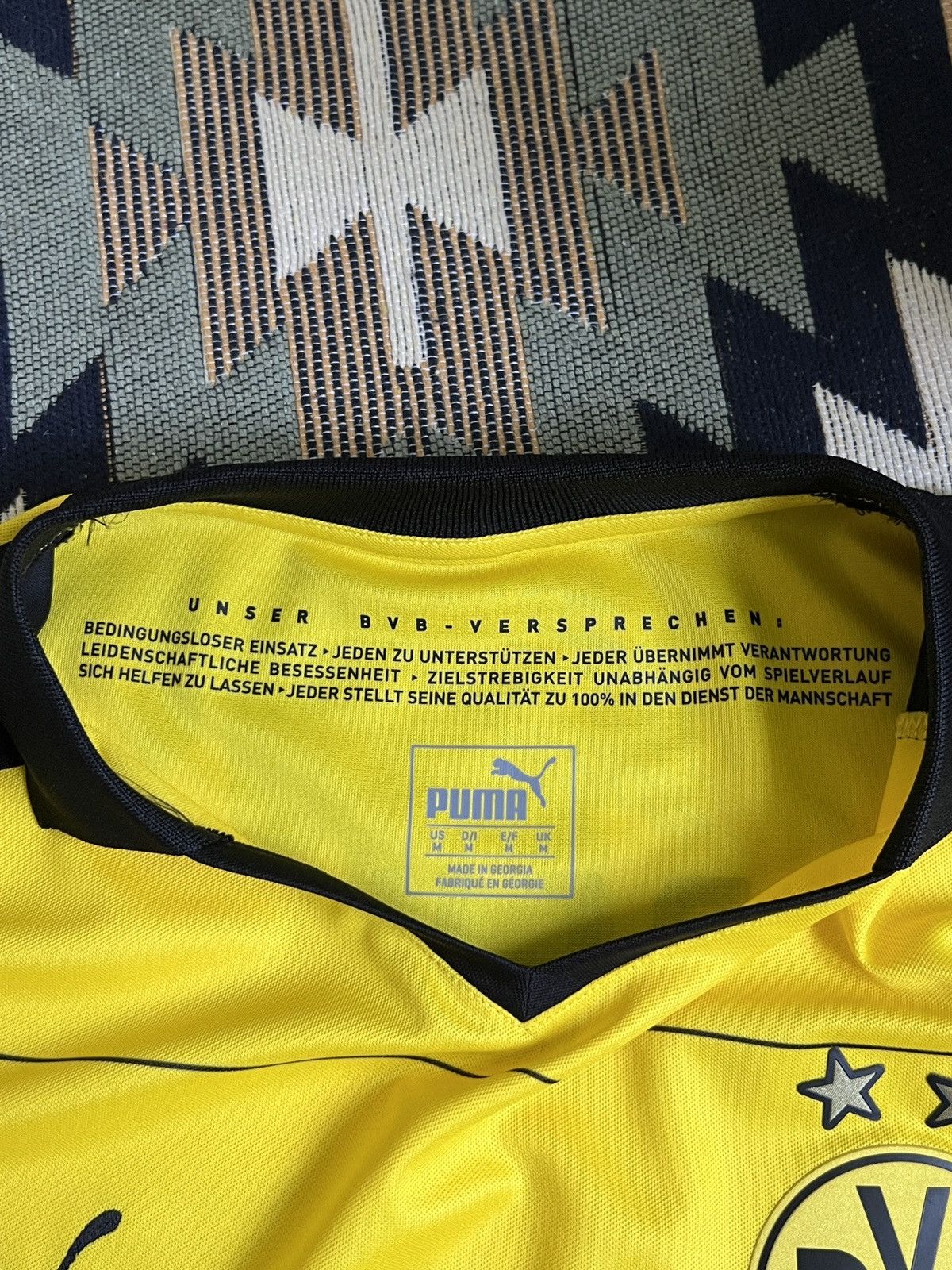 Puma Puma Borussia Dortmund 2015/16 Home Reus #11 Soccer Jersey Size US M / EU 48-50 / 2 - 14 Thumbnail