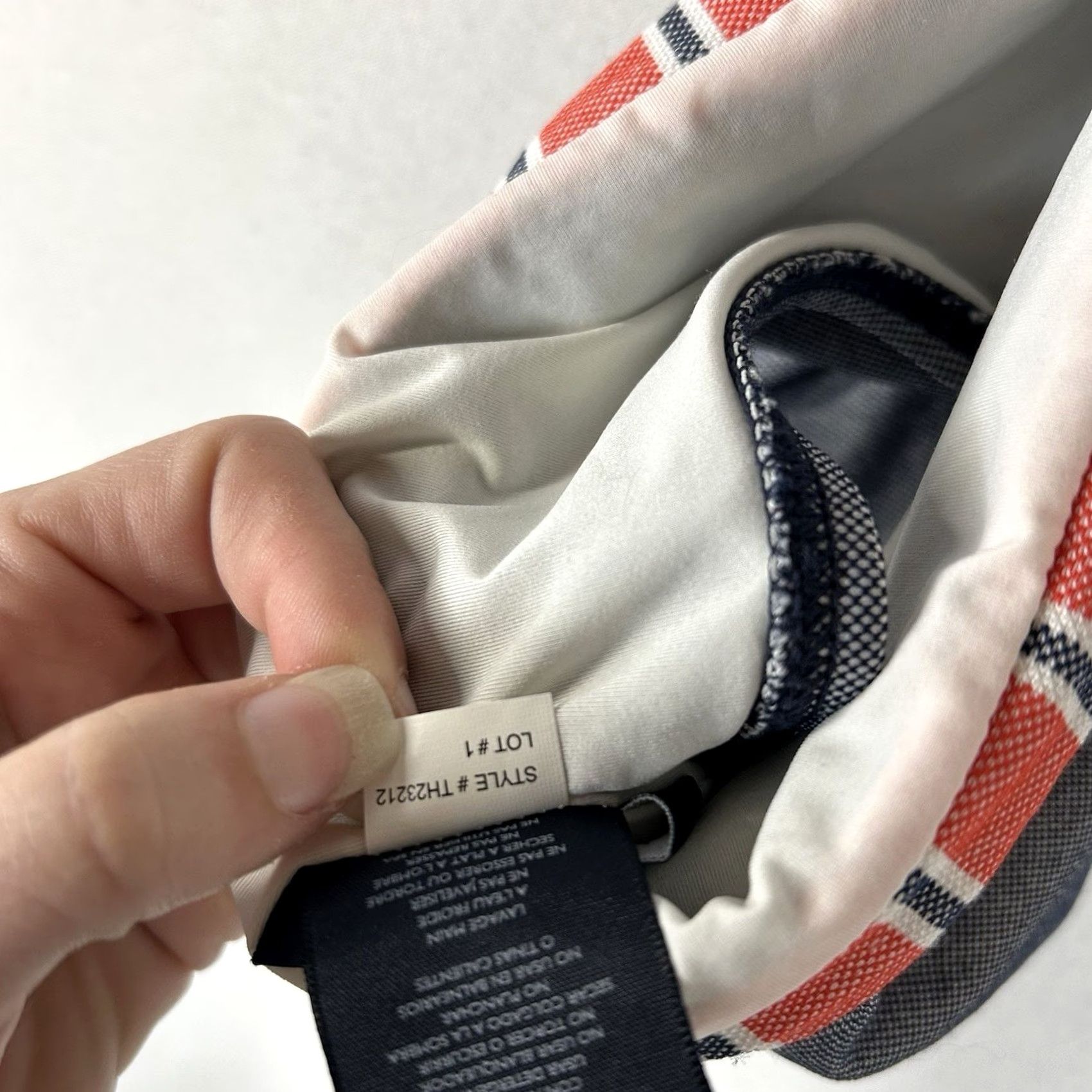 Tommy Hilfiger Tommy Hilfiger Bikini Bottoms Womens Small Navy Hipster NWT Size 28" / US 6 / IT 42 - 4 Thumbnail