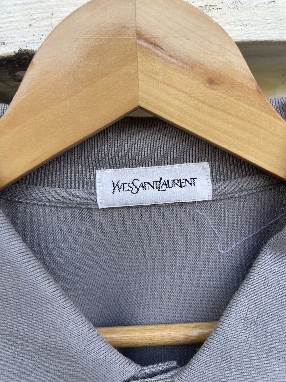 Yves Saint Laurent LastDrop🔥Rare🔥Vintage YSL YvesSaintLaurent Long Sleeve Shirt Size US L / EU 52-54 / 3 - 4 Thumbnail