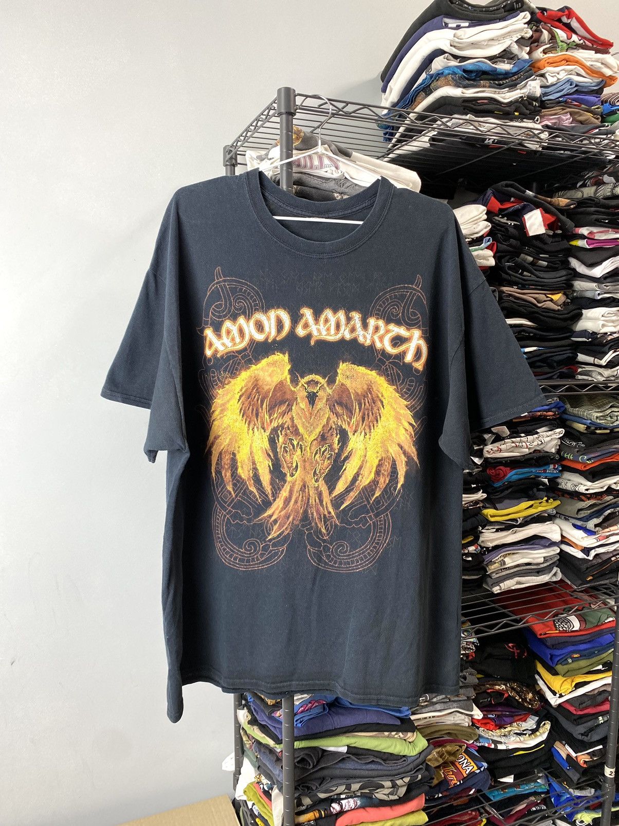 Band Tees Vintage 2000’s Amon Amarth Band T Shirt Size US XL / EU 56 / 4 - 1 Thumbnail