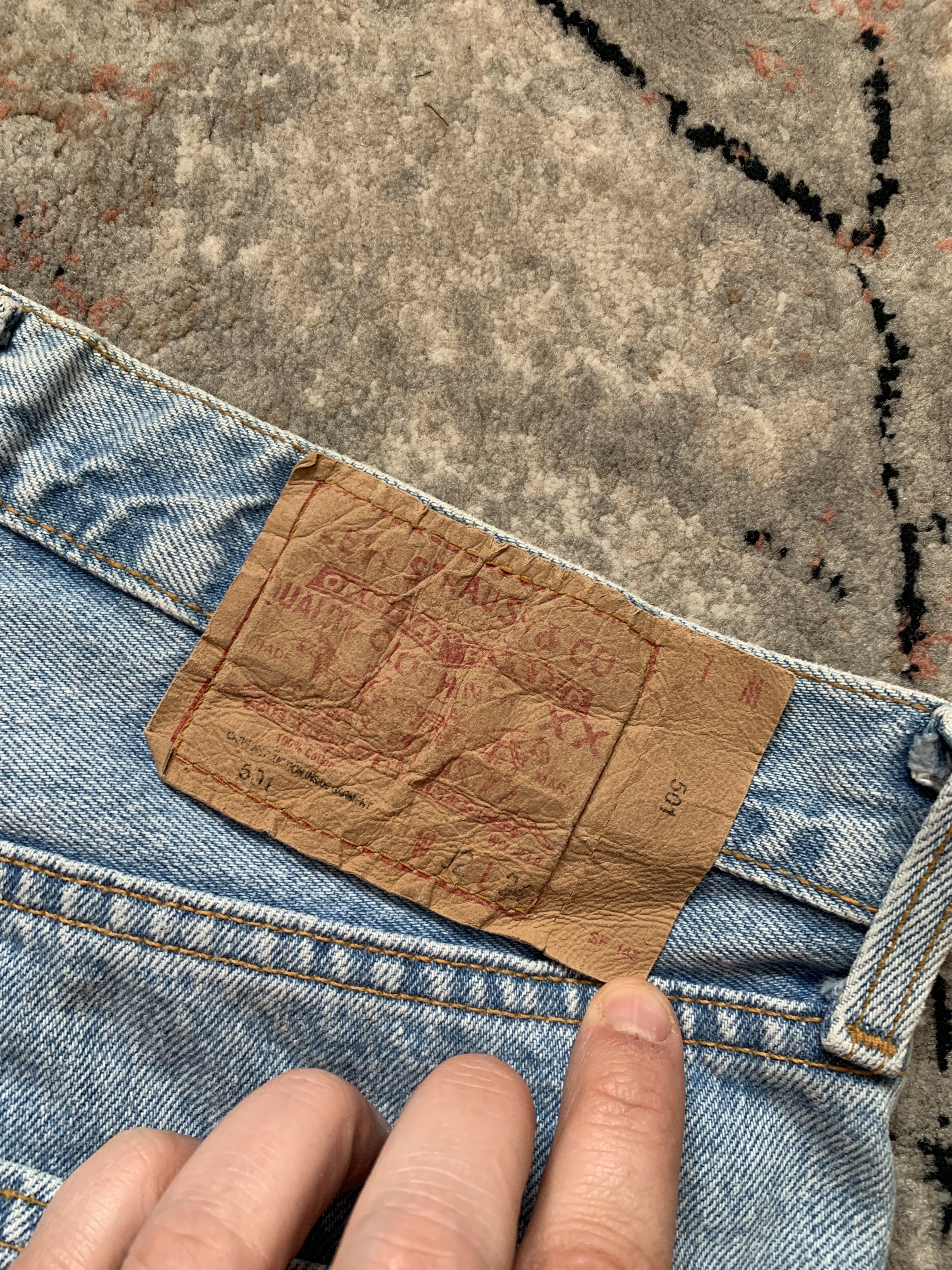 Levi's Vintage Clothing Levi's 501 Vintage Made In USA Jeans Size US 32 / EU 48 - 8 Thumbnail
