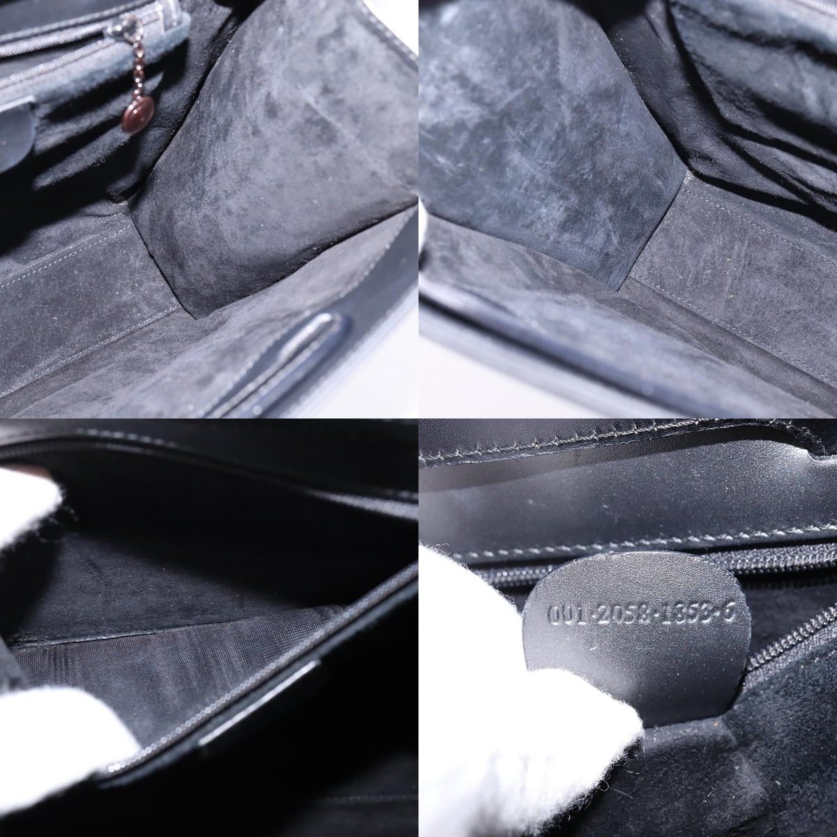 Gucci GUCCI Hand Bag Leather Black 001 2058 1853 6 Size ONE SIZE - 12 Thumbnail