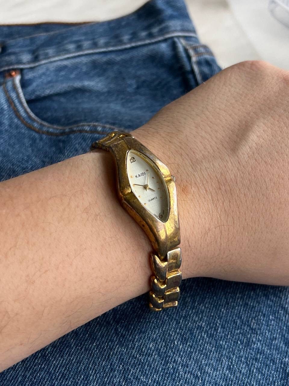 Designer × Japanese Brand × Vintage Vintage futuristic form watch Futuristic bracelet Watches Size ONE SIZE - 9 Thumbnail