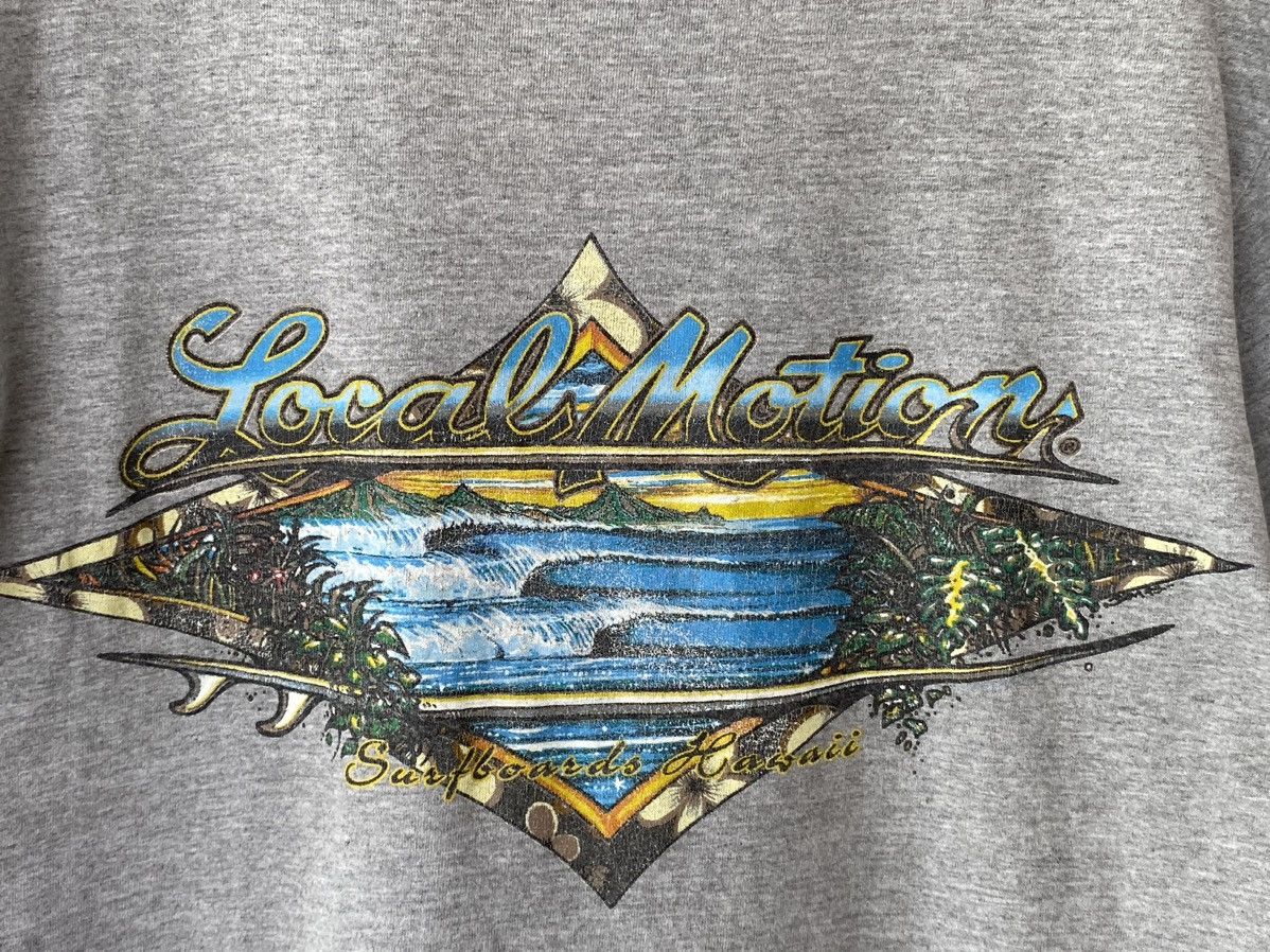 Vintage Vintage 90s Local Motion Backhit Print Surfing Tees Size US S / EU 44-46 / 1 - 5 Thumbnail
