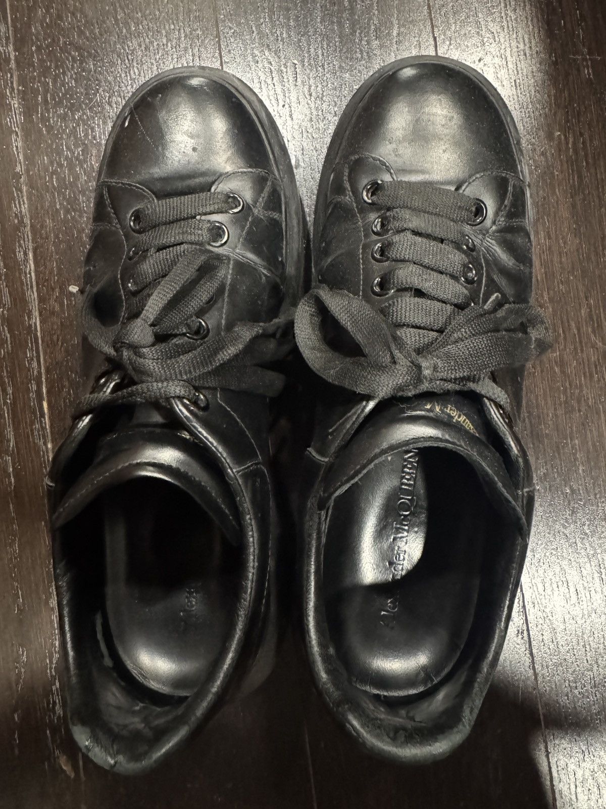 Alexander McQueen McQueen Black Oversized Sneakers Size US 9 / EU 42 - 6 Thumbnail