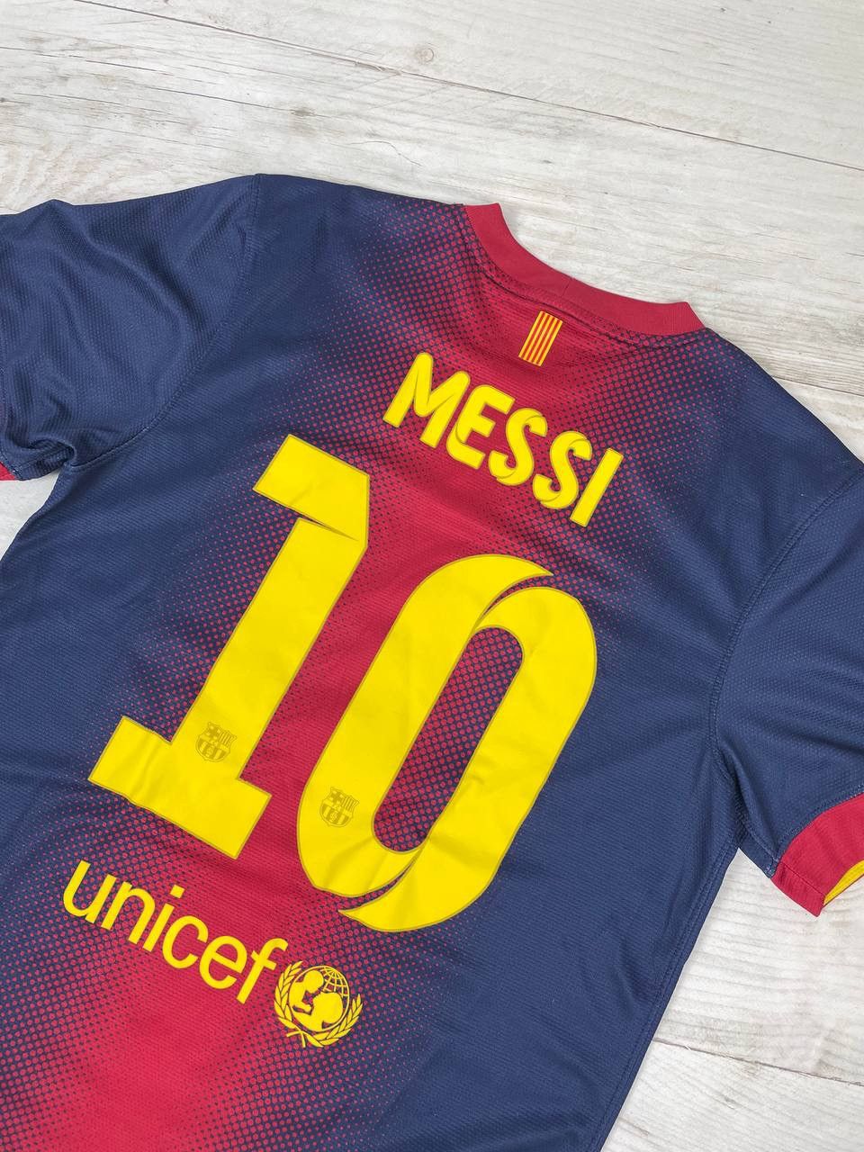 Nike Nike Barcelona 2012 2013 Messi #10 Player Issue Jersey Size US S / EU 44-46 / 1 - 12 Thumbnail