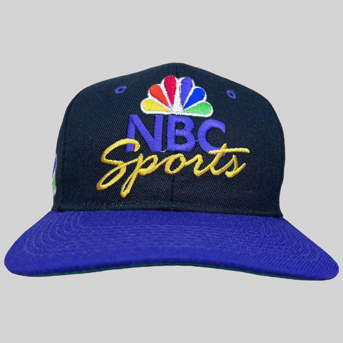 Sports Specialties × Vintage Vintage 1990s NBC Sports Purple Sports Specialties Snapback Size ONE SIZE - 1 Thumbnail