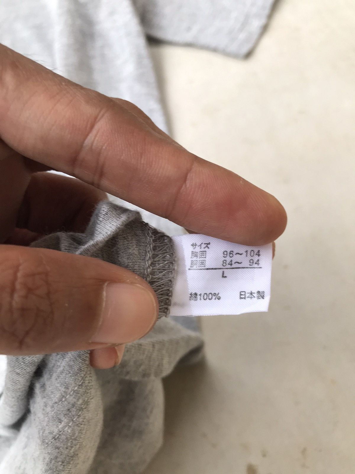 Yohji Yamamoto Light Grey shirt Sacsny Yohji Yamamoto Size US L / EU 52-54 / 3 - 5 Thumbnail