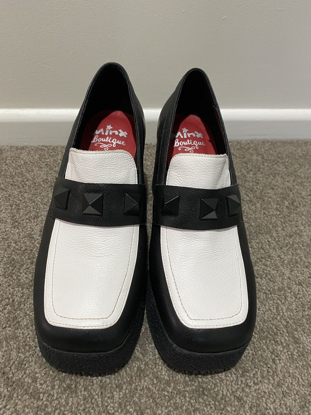 Other Minx Boutique Platform Loafers Size US 6 / IT 36 - 2 Thumbnail
