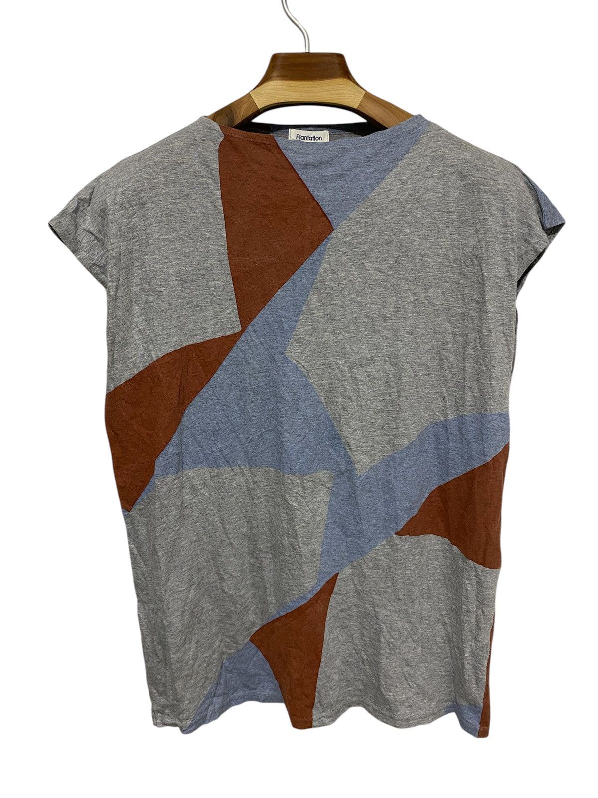Issey Miyake Vtg Issey Miyake Plantation geometric design sleeveless Size US M / EU 48-50 / 2 - 3 Thumbnail