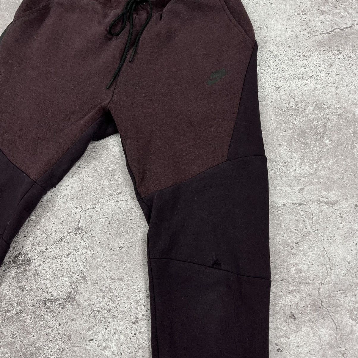 Nike Nike Tech Fleece Sweatpants Y2K Drill Pants Burgundy Size S Size US 30 / EU 46 - 4 Thumbnail