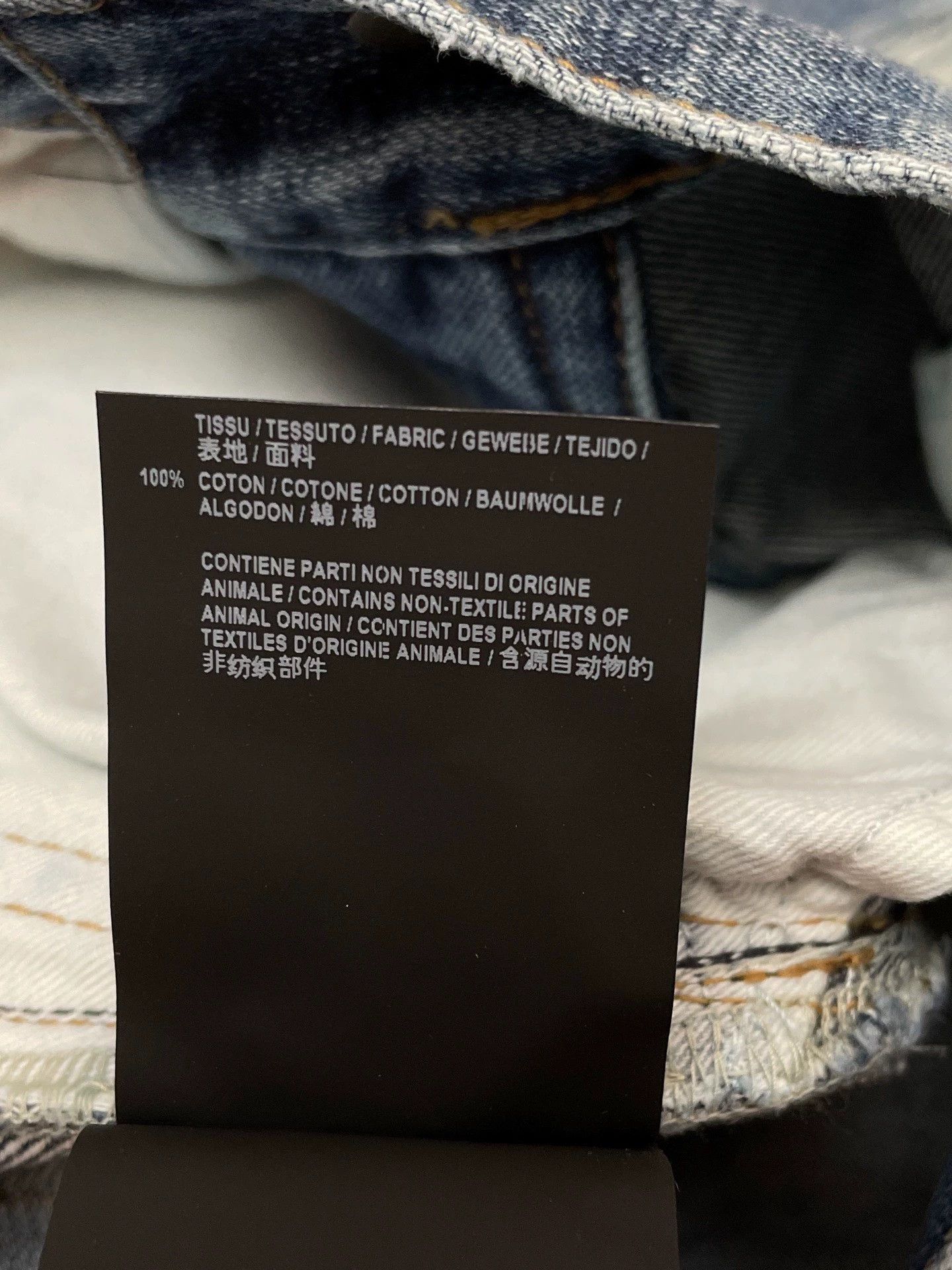 Saint Laurent Paris Saint Laurent D02 Straight Jeans 31 (New with Tags) Size US 31 - 6 Thumbnail