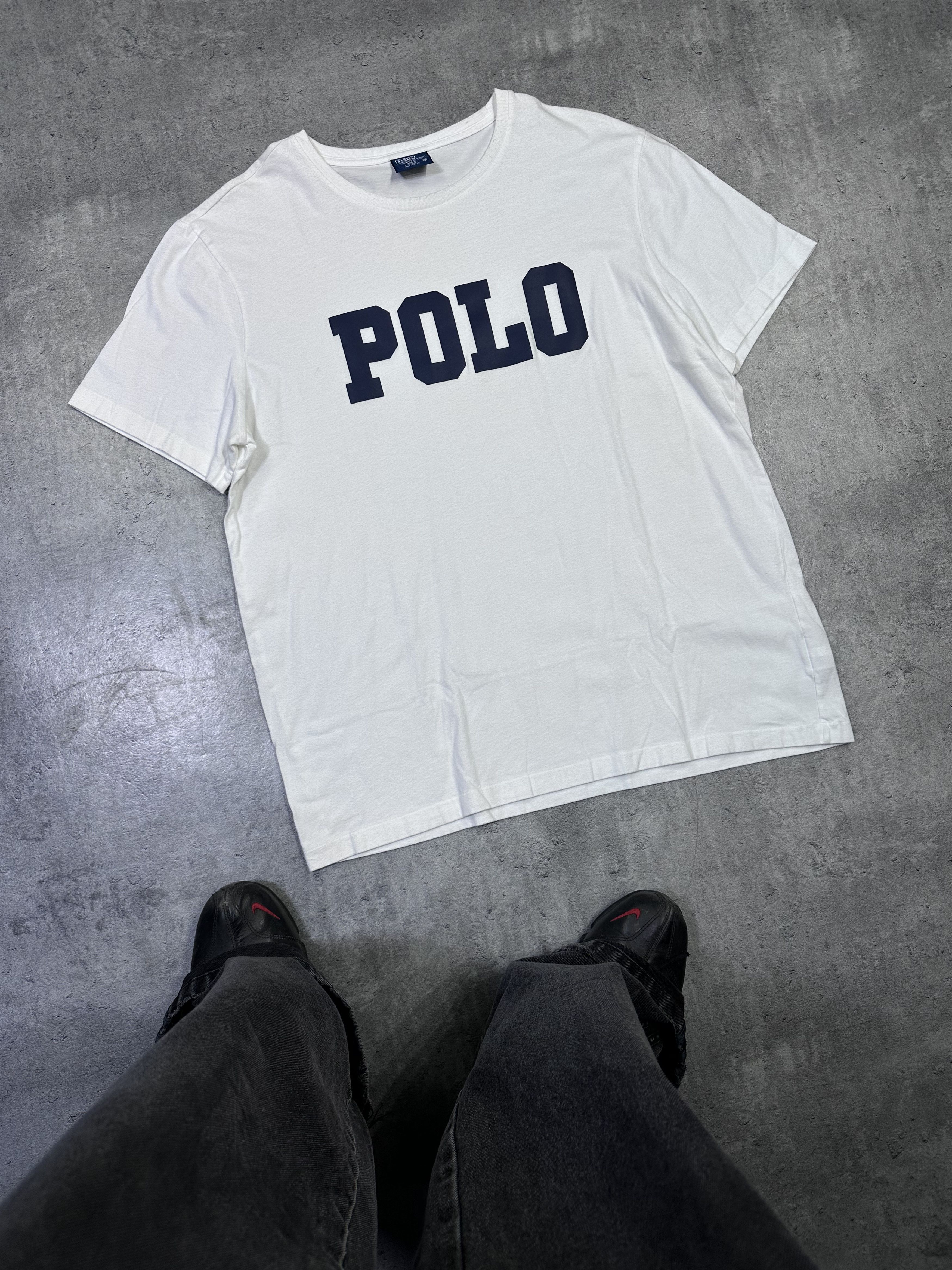 Polo Ralph Lauren Polo ralph lauren white tshirt polo Size US XL / EU 56 / 4 - 1 Thumbnail