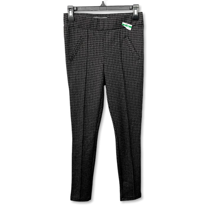 Other Wit & Wisdom Legging Pants NEW Sz M Black Gray Houndstooth