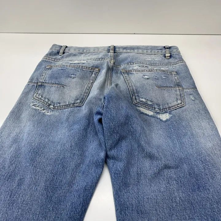 Dior Dior Dior Distressed Blue Denim Jeans 0079-2507 Size US 29 - 8 Thumbnail
