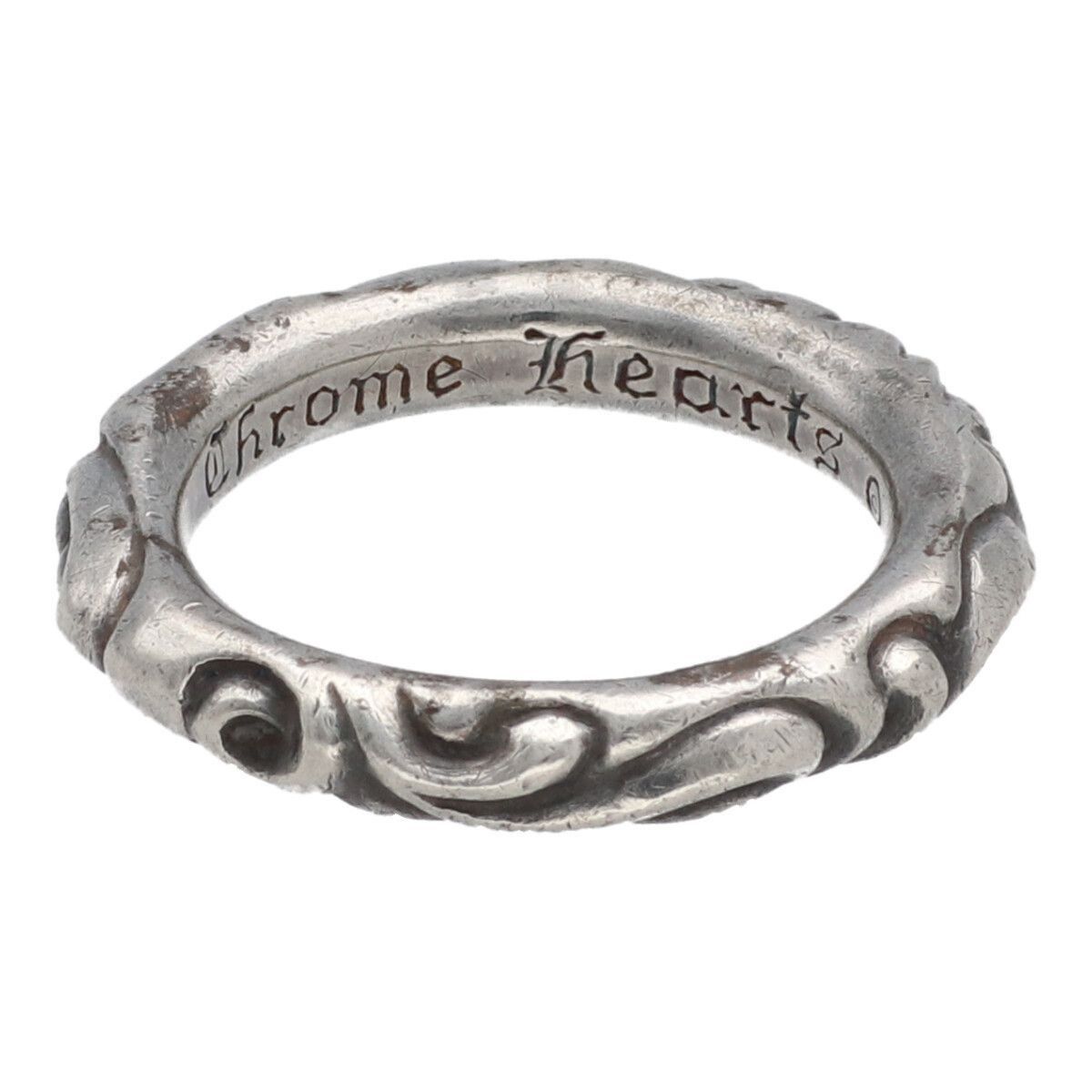 Chrome Hearts CHROME HEARTS Scroll Band Silver Ring SV925 Size ONE SIZE - 3 Thumbnail