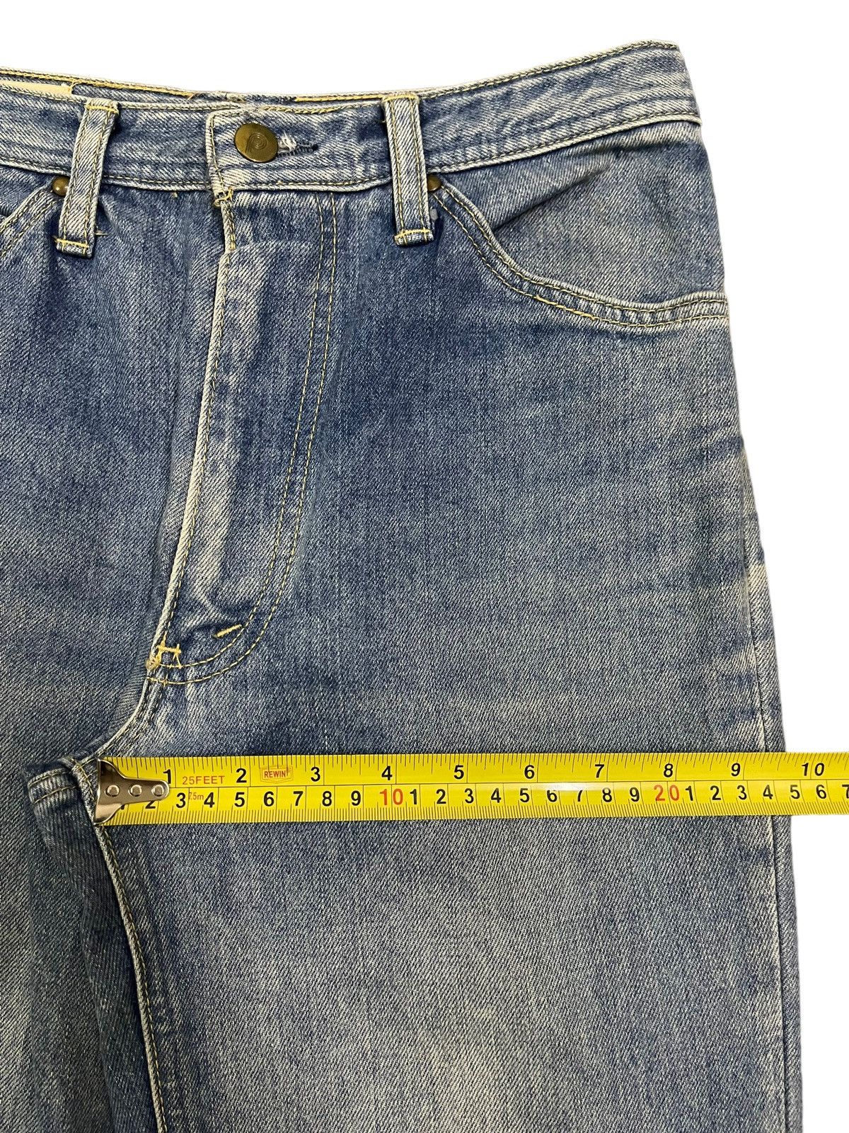 14th Addiction Vintage Japanese Brand Blue Wash Style Baggy Jeans Size US 29 - 14 Thumbnail