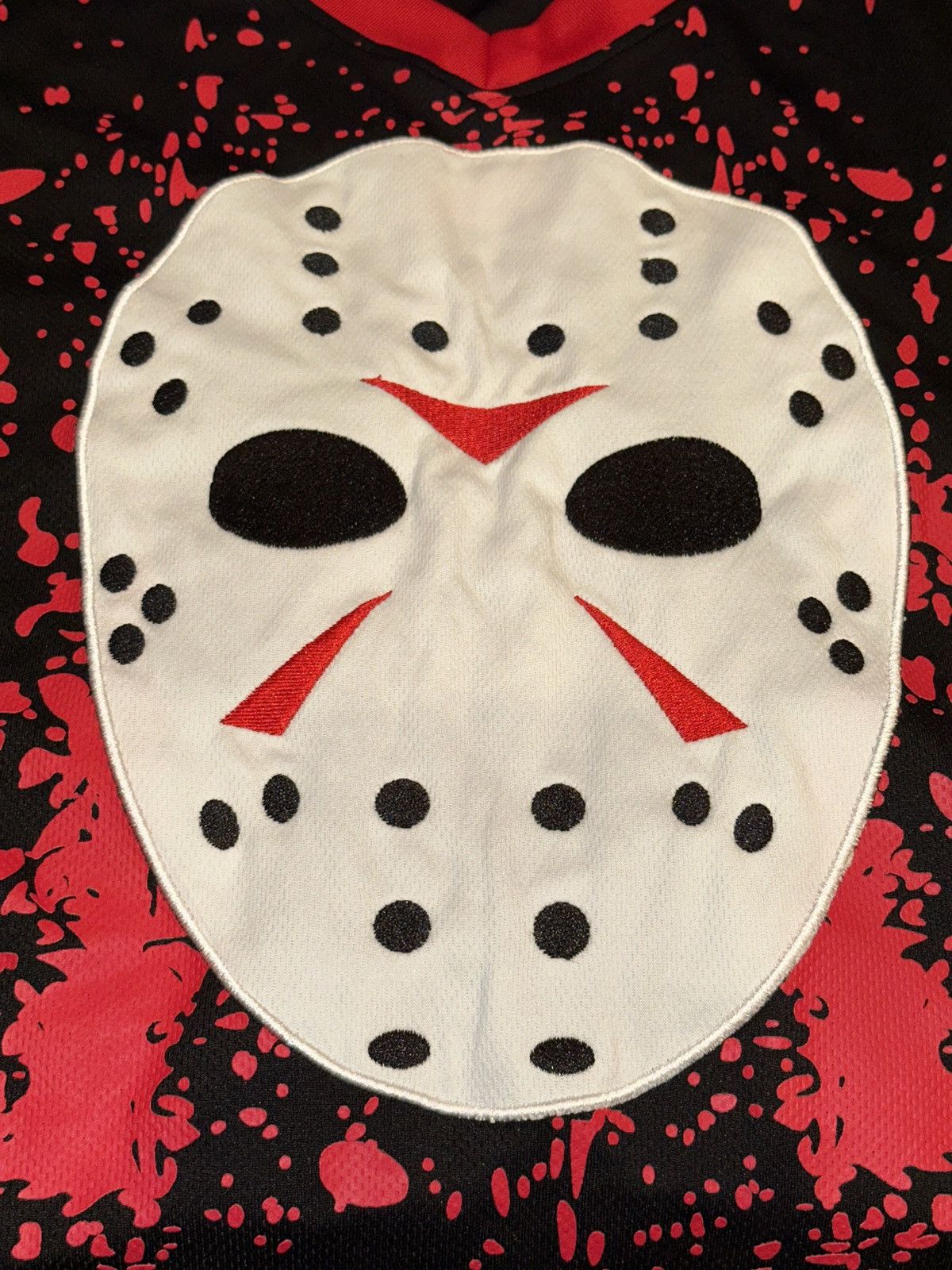 Other Friday The 13th Jason Voorhees Hockey Jersey Men’s XL Black Size US XL / EU 56 / 4 - 6 Thumbnail