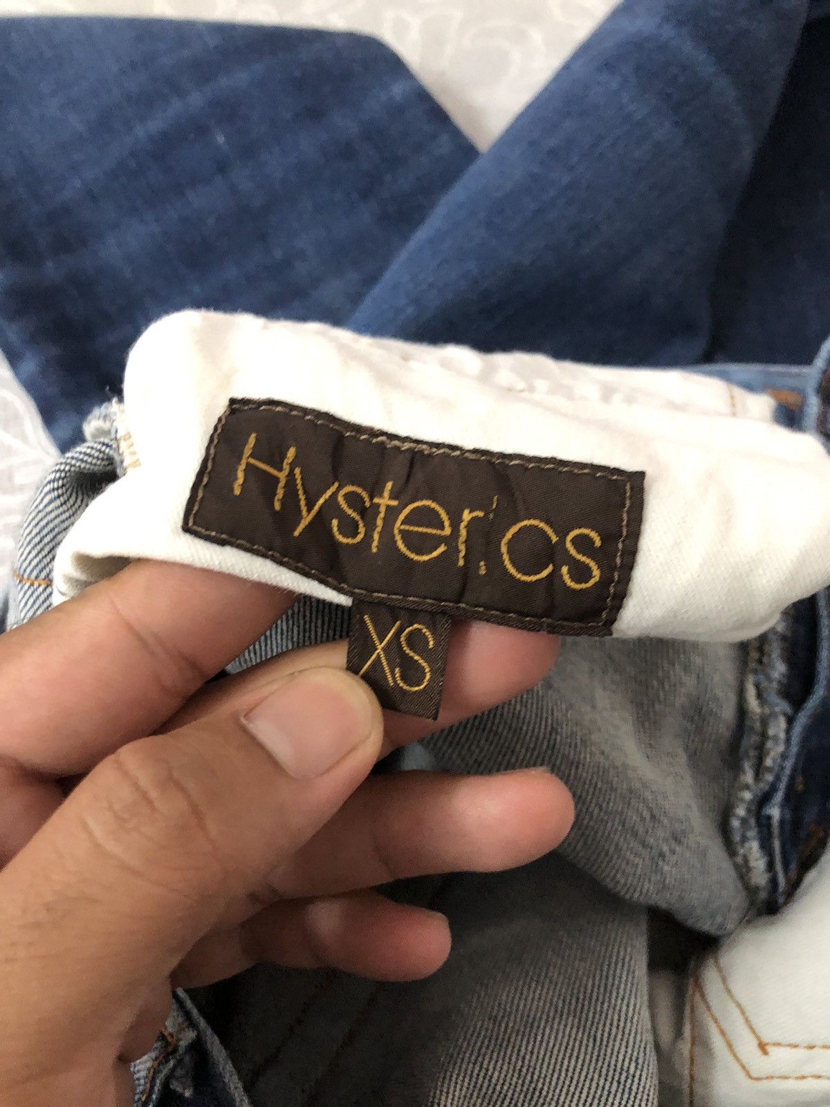 Hysteric Glamour Vintage Hysteric Glamour Faded Straight Cut Jeans Size 26" / US 2 / IT 38 - 12 Thumbnail