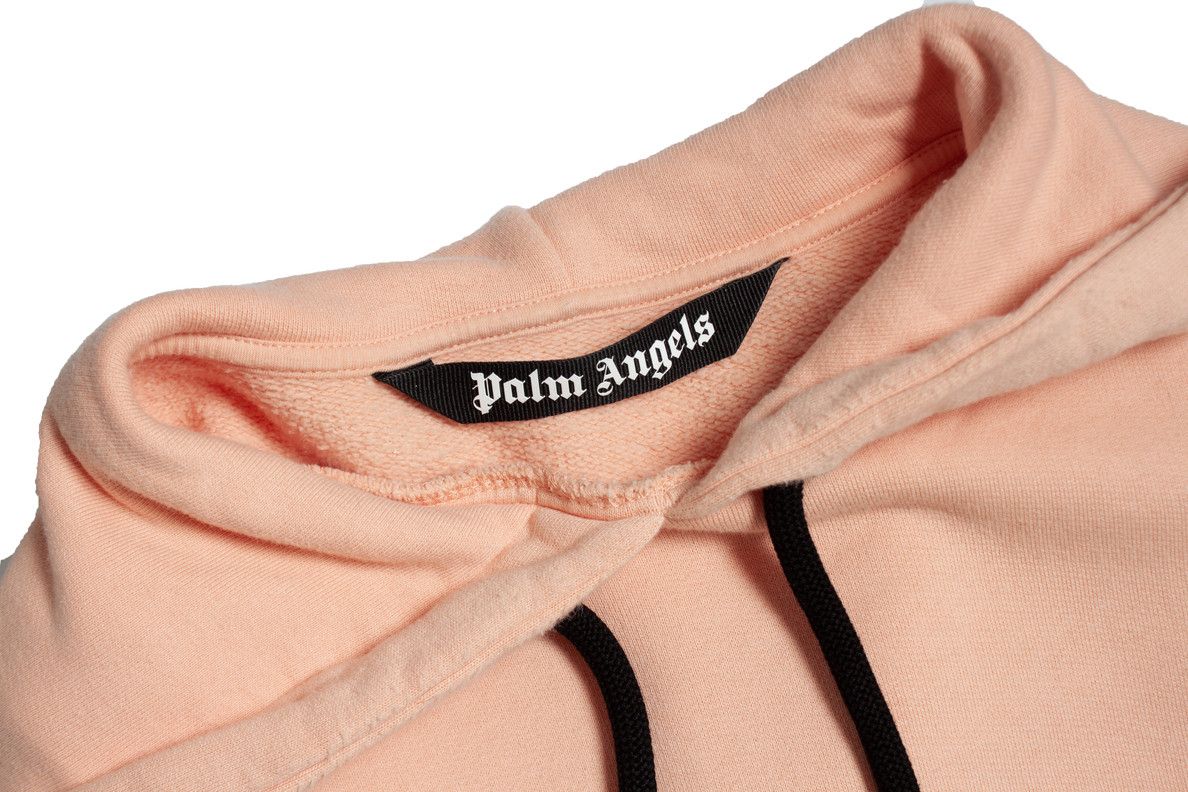 Palm Angels Palm Angels, Oversized logo flocked fleece hoodie Size US S / EU 44-46 / 1 - 5 Thumbnail