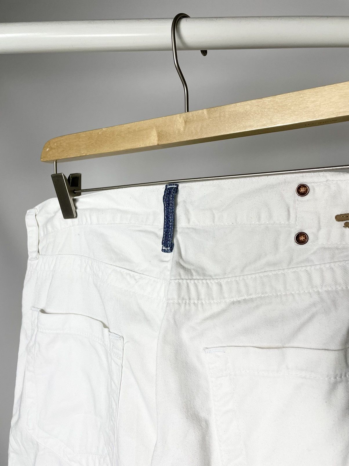 Diesel Diesel Vintage Patchwork White Denim Reworked Jeans Pants Size US 34 / EU 50 - 15 Thumbnail