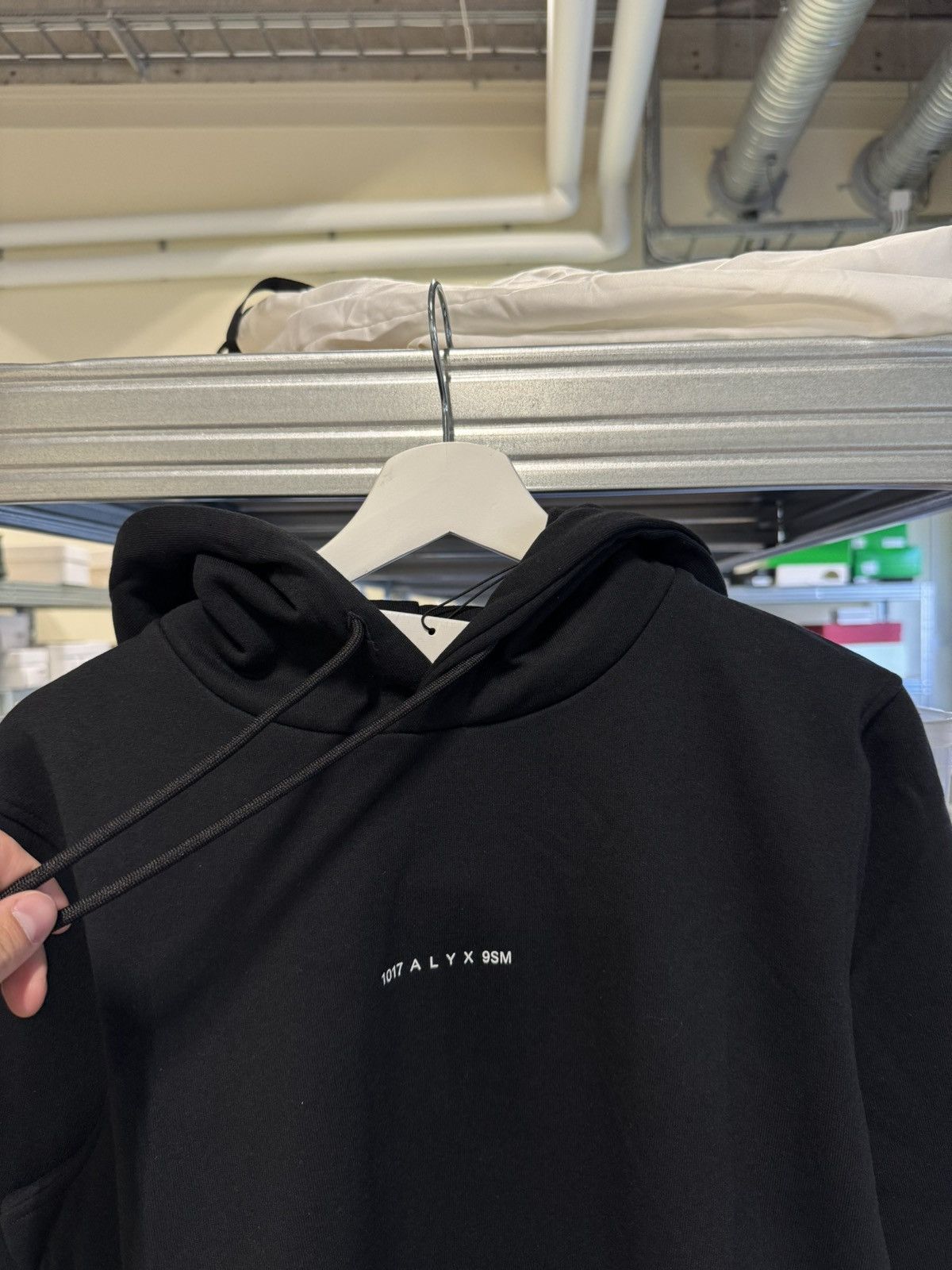 1017 ALYX 9SM 1017 ALYX 9SM Logo Printed Hoodie Size US M / EU 48-50 / 2 - 2 Thumbnail