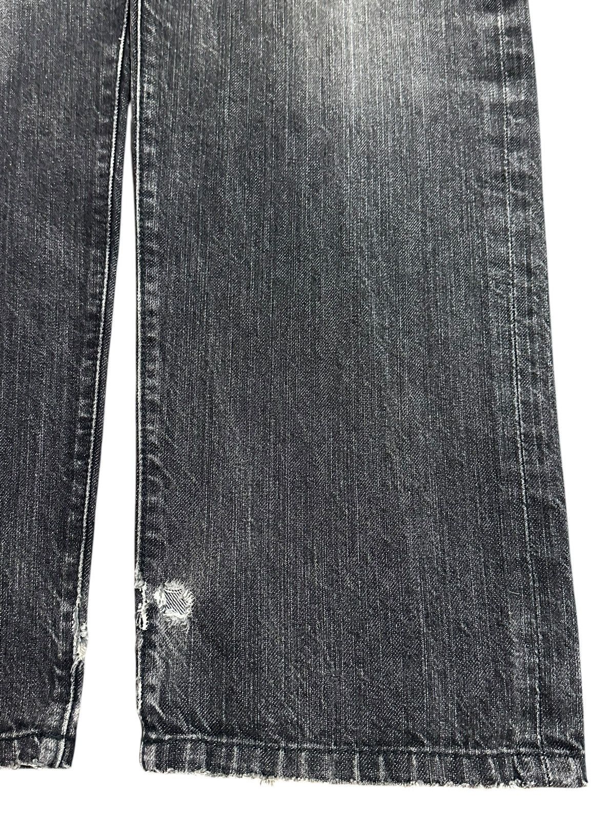 GU Vintage Japanese GU Faded Wash Style Baggy Jeans Size US 34 / EU 50 - 8 Thumbnail