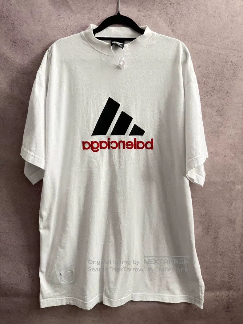 Balenciaga Balenciaga Logo letter embroidery short-sleeve T-shirt Size US S / EU 44-46 / 1 - 2 Thumbnail