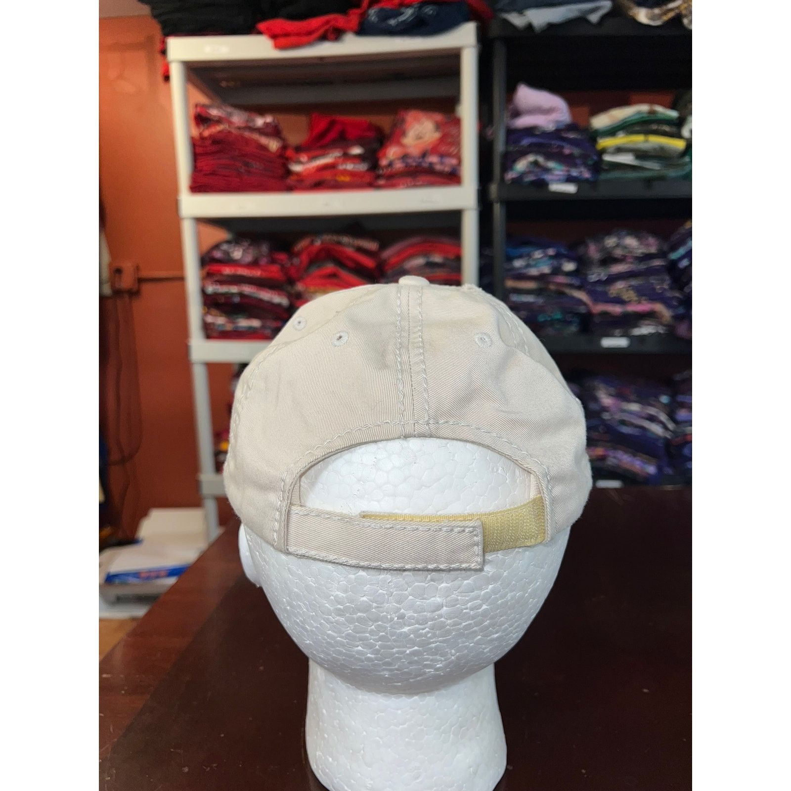 Vintage Mama Bear Hat Kbethos Vintage White Cream Cap Headwear OS Size ONE SIZE - 4 Thumbnail