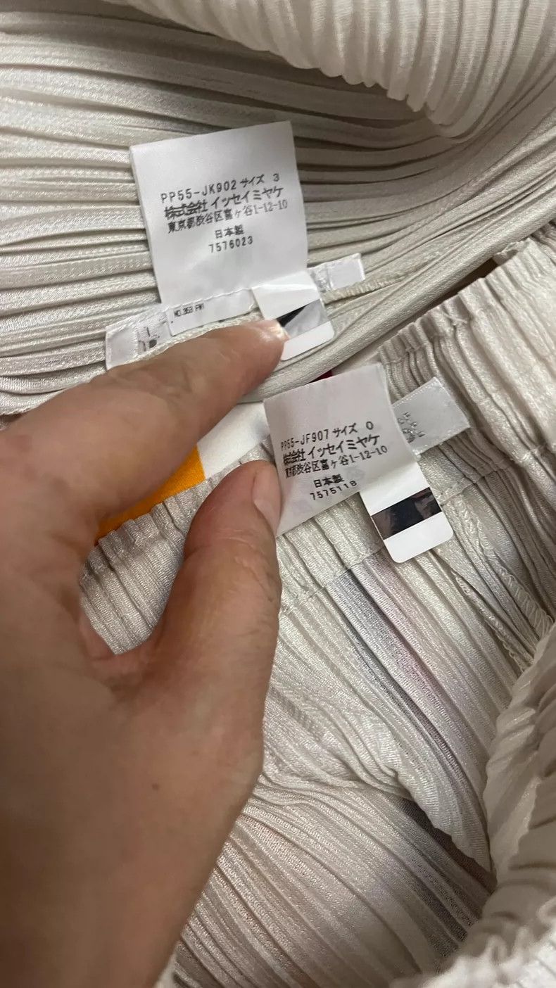 Issey Miyake issey miyake size:3 White pleated vest Size XXS / US 00 / IT 34 - 5 Thumbnail