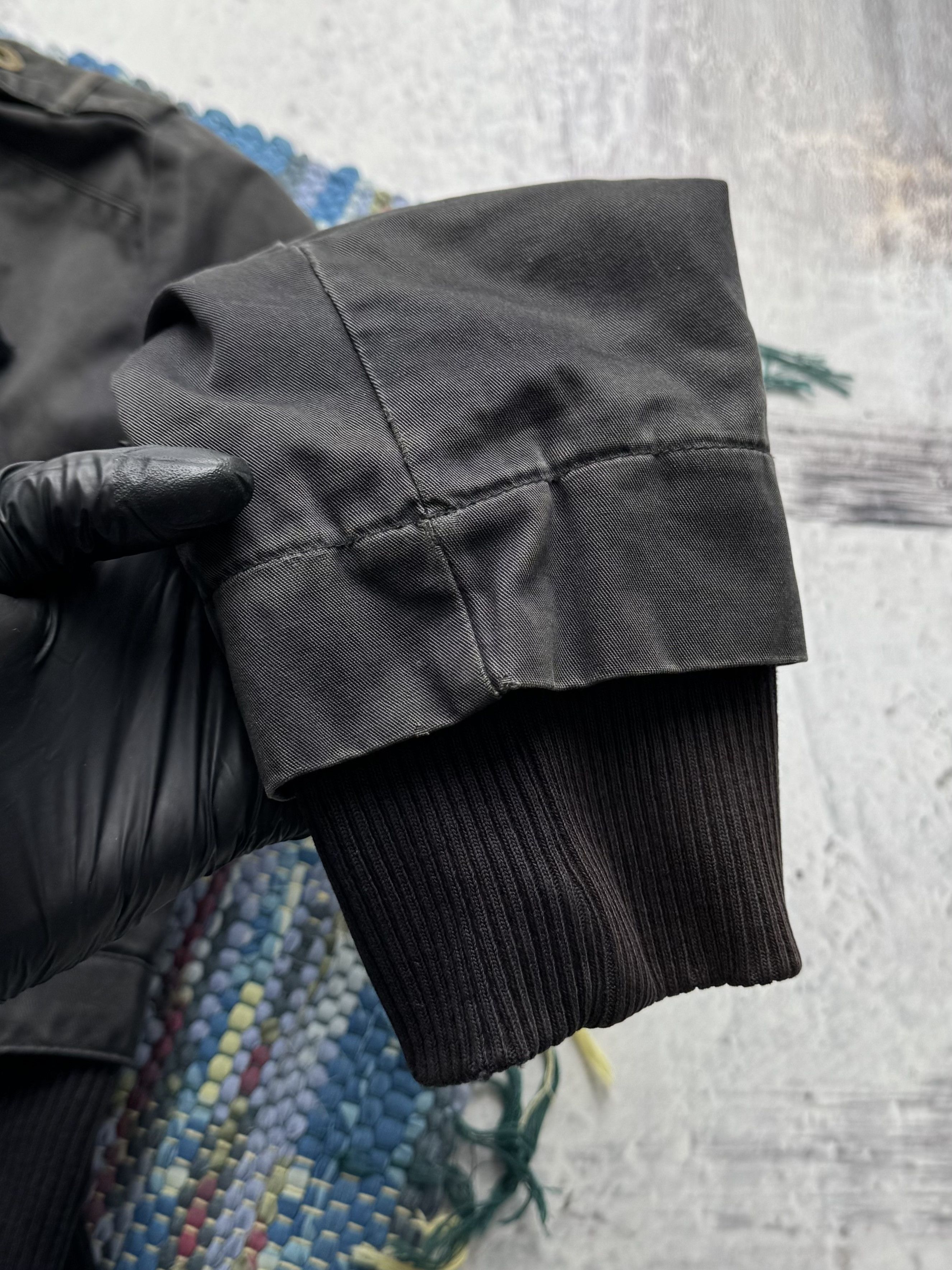 Vintage Vintage Black Crop Jacket Bomber Zip Utility Casual Coat Size M / US 6-8 / IT 42-44 - 10 Thumbnail