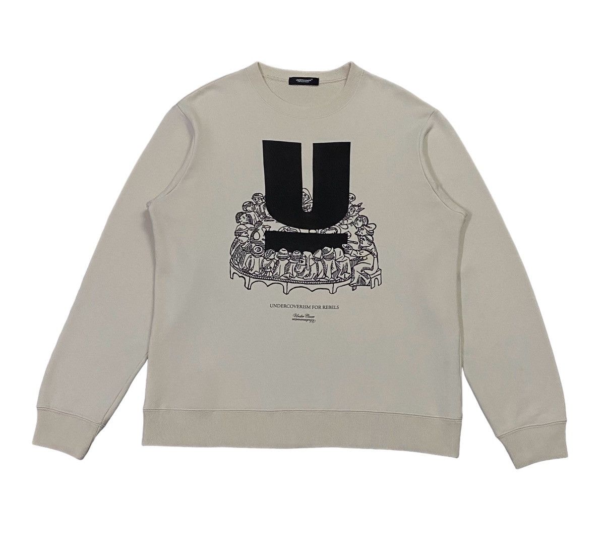 Undercover Undercoverism For Rebels Crew-Neck Sweatshirt Size US M / EU 48-50 / 2 - 2 Thumbnail