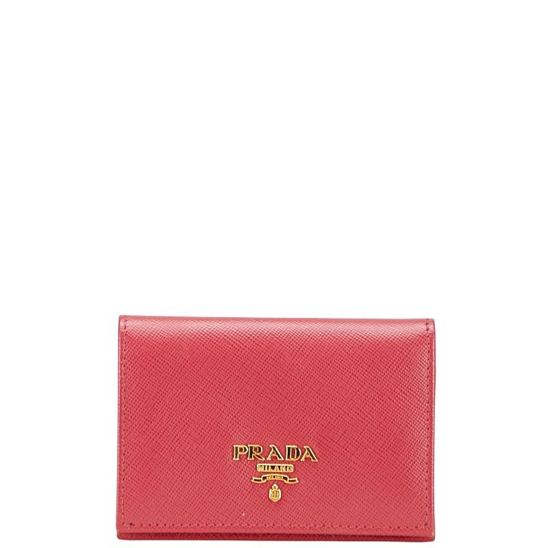 Prada Prada Card Case Leather Card Case Leather Card Case DUTY FREE for USA