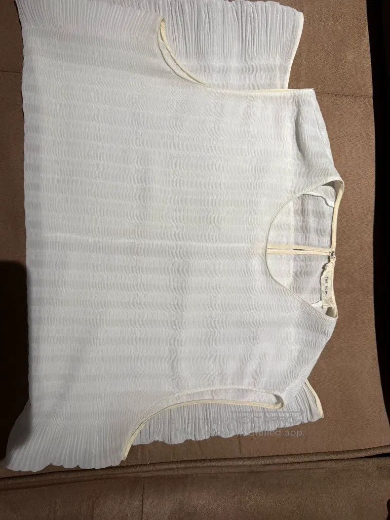 The Row The row Silk pleated vest Size XS / US 0-2 / IT 36-38 - 5 Thumbnail