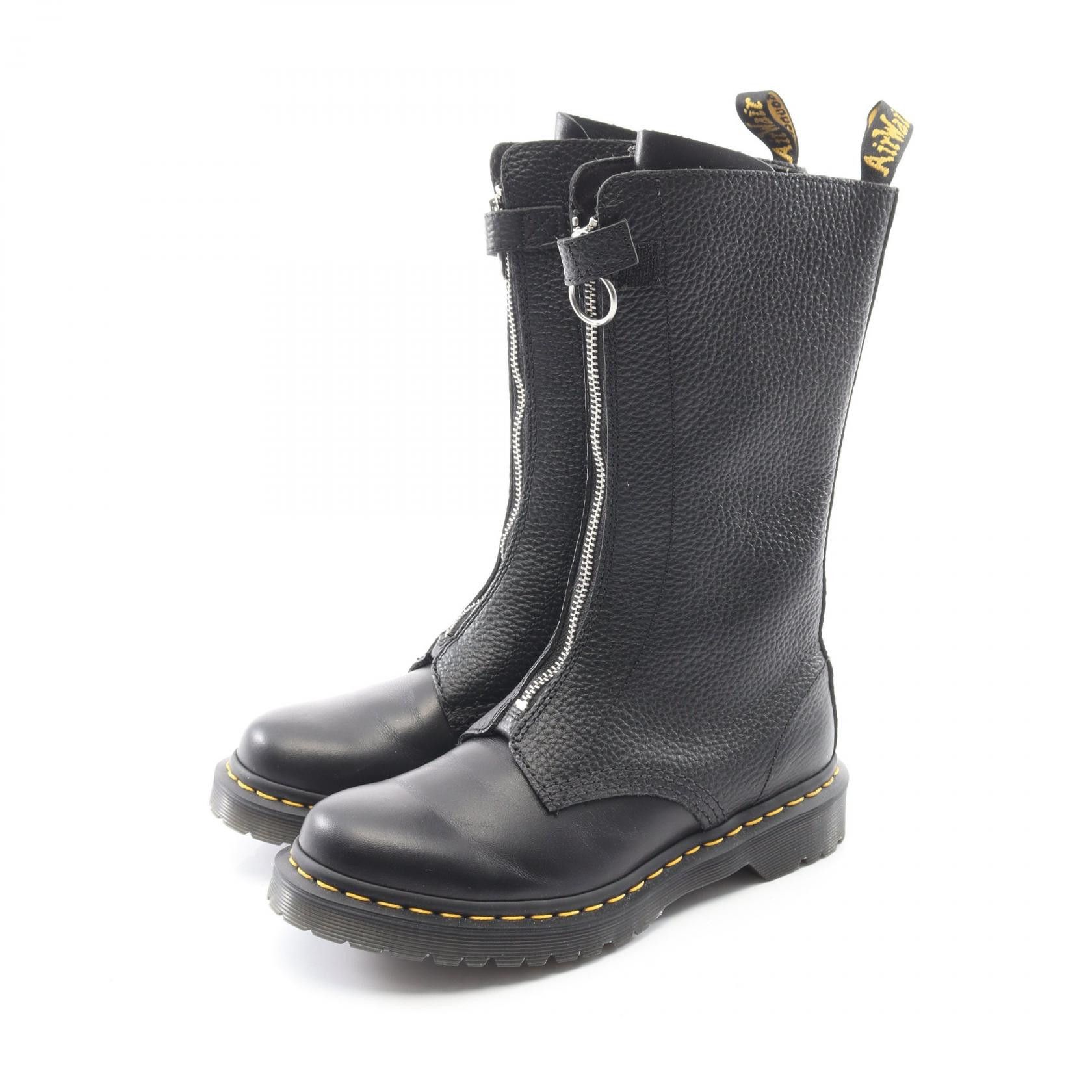 Other Other Dr.Martens FRNT ZIP Leather Boots Leather Shoes 1B99 DUTY FREE for USA Size ONE SIZE - 1 Thumbnail