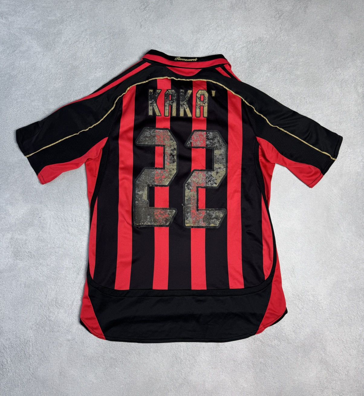 Vintage Ac Milan 2006 2007 Home Football Shirt Jersey #22 Kaka Size US S / EU 44-46 / 1 - 2 Thumbnail