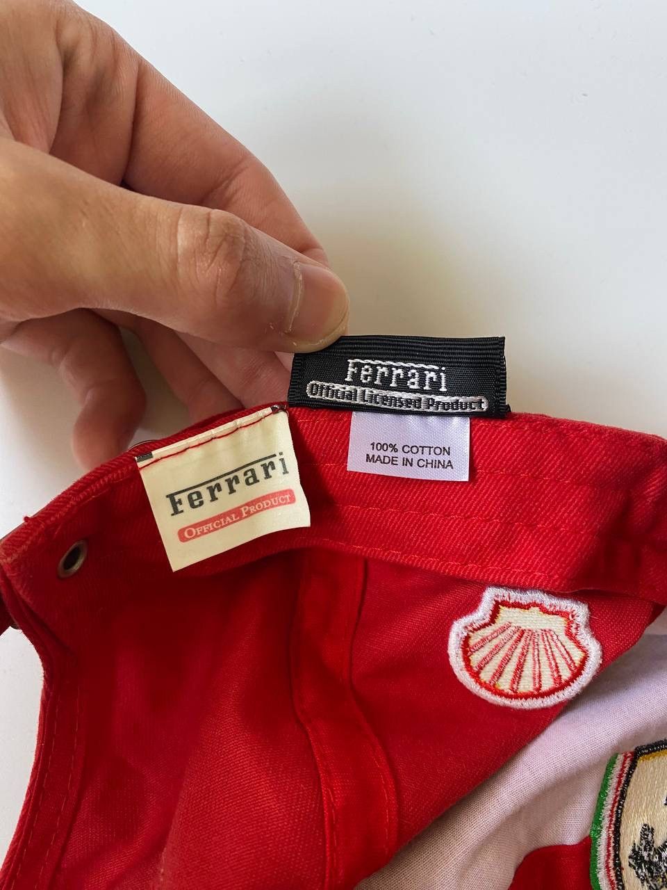 Ferrari Vintage Official Ferrari Cap Formula 1 Racing hat OS Size ONE SIZE - 7 Thumbnail