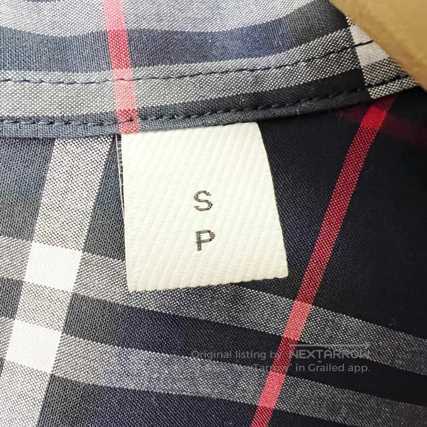 Burberry Blue Plaid Long Sleeve Button-Up Shirt. Size US S / EU 44-46 / 1 - 6 Thumbnail