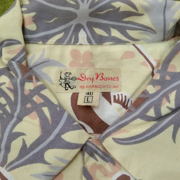 Dry Bones Vintage Dry Bones Japanese Hawaiian Shirt Size US L / EU 52-54 / 3 - 3 Thumbnail