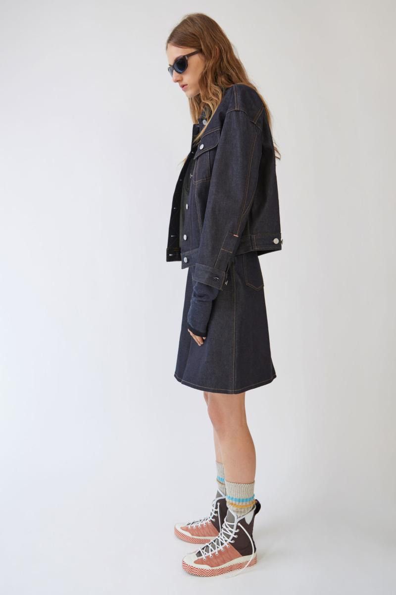 Acne Studios Acne Studios Bla Konst Lamp Indigo Denim Jacket Size 38(M) Size M / US 6-8 / IT 42-44 - 4 Thumbnail