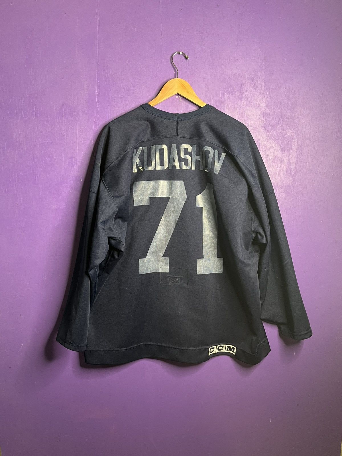 Ccm × NHL × Vintage Vintage 90s Florida panthers center ice hockey jersey Size US XXL / EU 58 / 5 - 2 Thumbnail