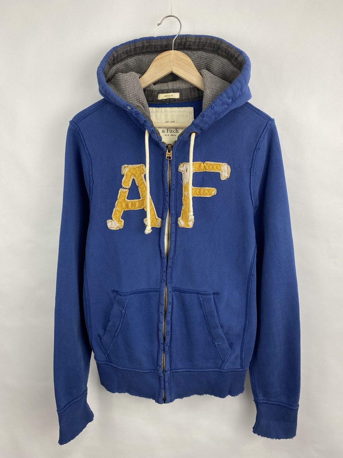 Abercrombie & Fitch Y2K Abercrombie Fitch Thrashed Hoodie Opium Style Rare Retro Size US M / EU 48-50 / 2 - 3 Thumbnail